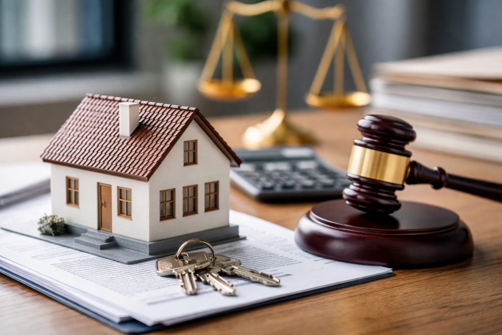 Tiny home sitting on a desktop 