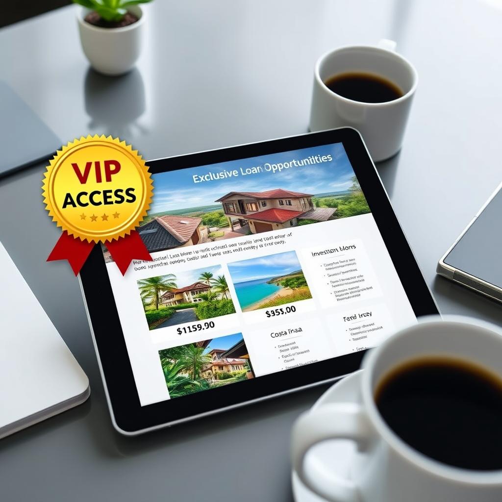 Exclusive Inner Circle VIP loan opportunities in Costa Rica Exclusive Inner Circle VIP loan opportunities in Costa Rica