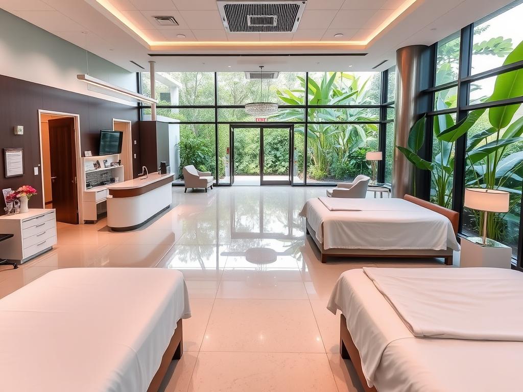 Modern private hospital in Costa Rica catering to foreign millionaires with world-class medical care Modern private hospital in Costa Rica catering to foreign millionaires with world-class medical care